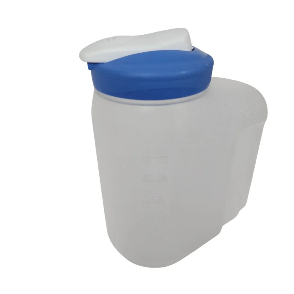 Rubbermaid Measuring Pitcher Blue White Spout Pour Handle 1.75 Quarts Liter